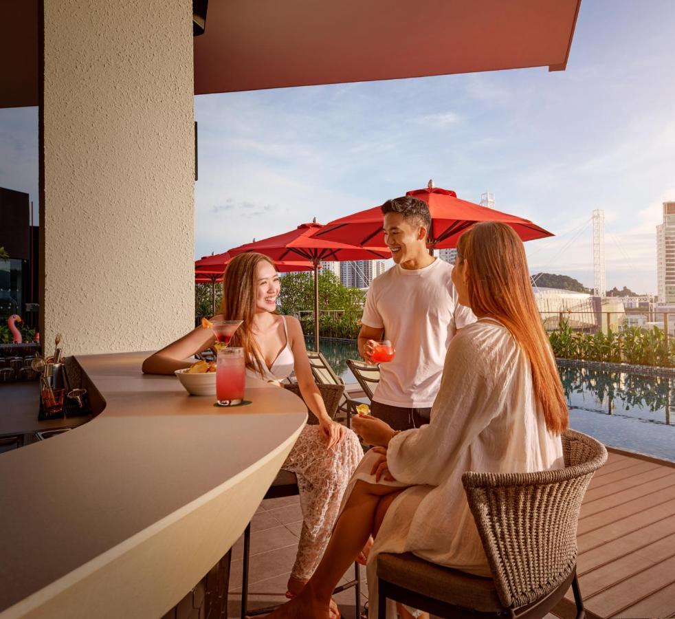 Amari Spice Penang Hotell Bayan Lepas Exteriör bild Skyline Bar